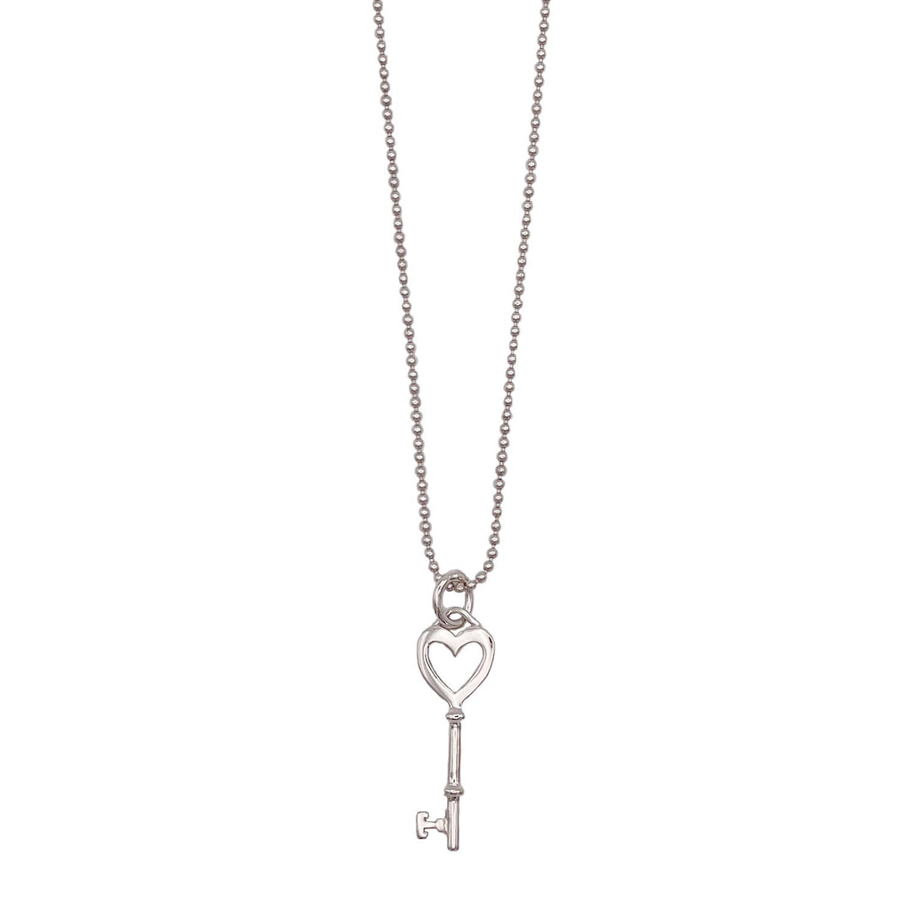 新品仕上済 Tiffany&Co. ティファニー ハートキーネックレス 925