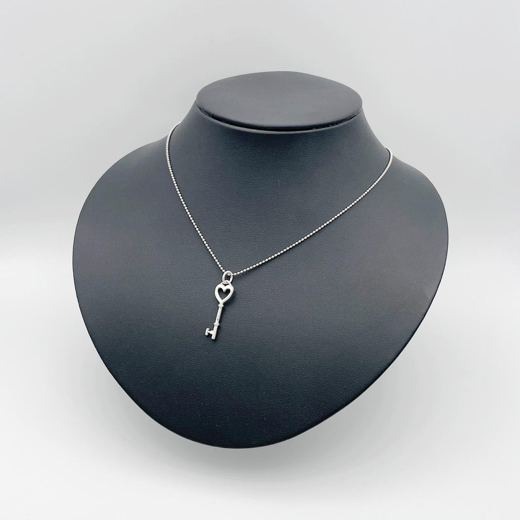 新品仕上済 Tiffany&Co. ティファニー ハートキーネックレス 925