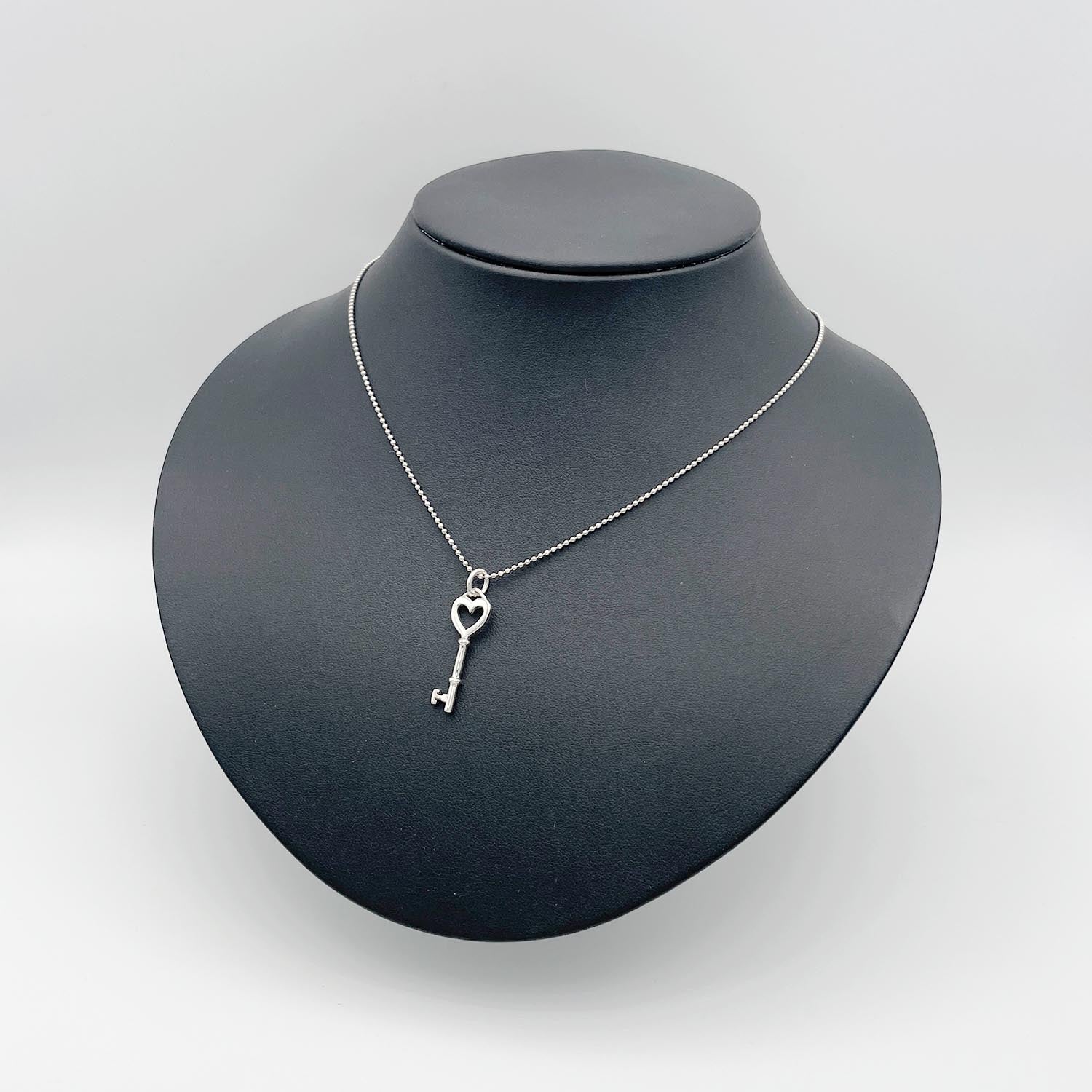 新品仕上済 Tiffany&Co. ティファニー ハートキーネックレス 925