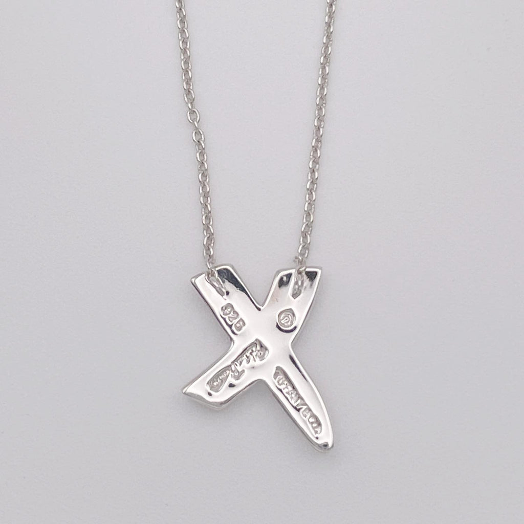 新品仕上済 Tiffany&Co. ティファニー キス ネックレス SV925