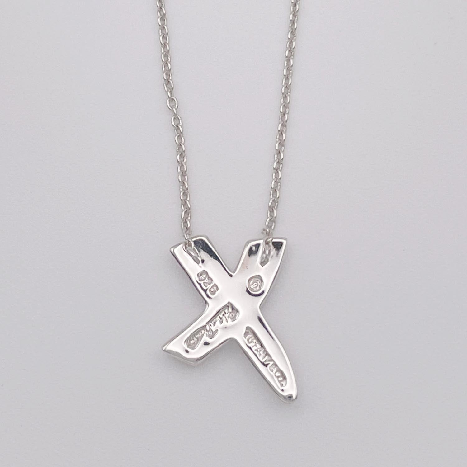 新品仕上済 Tiffany&Co. ティファニー キス ネックレス SV925