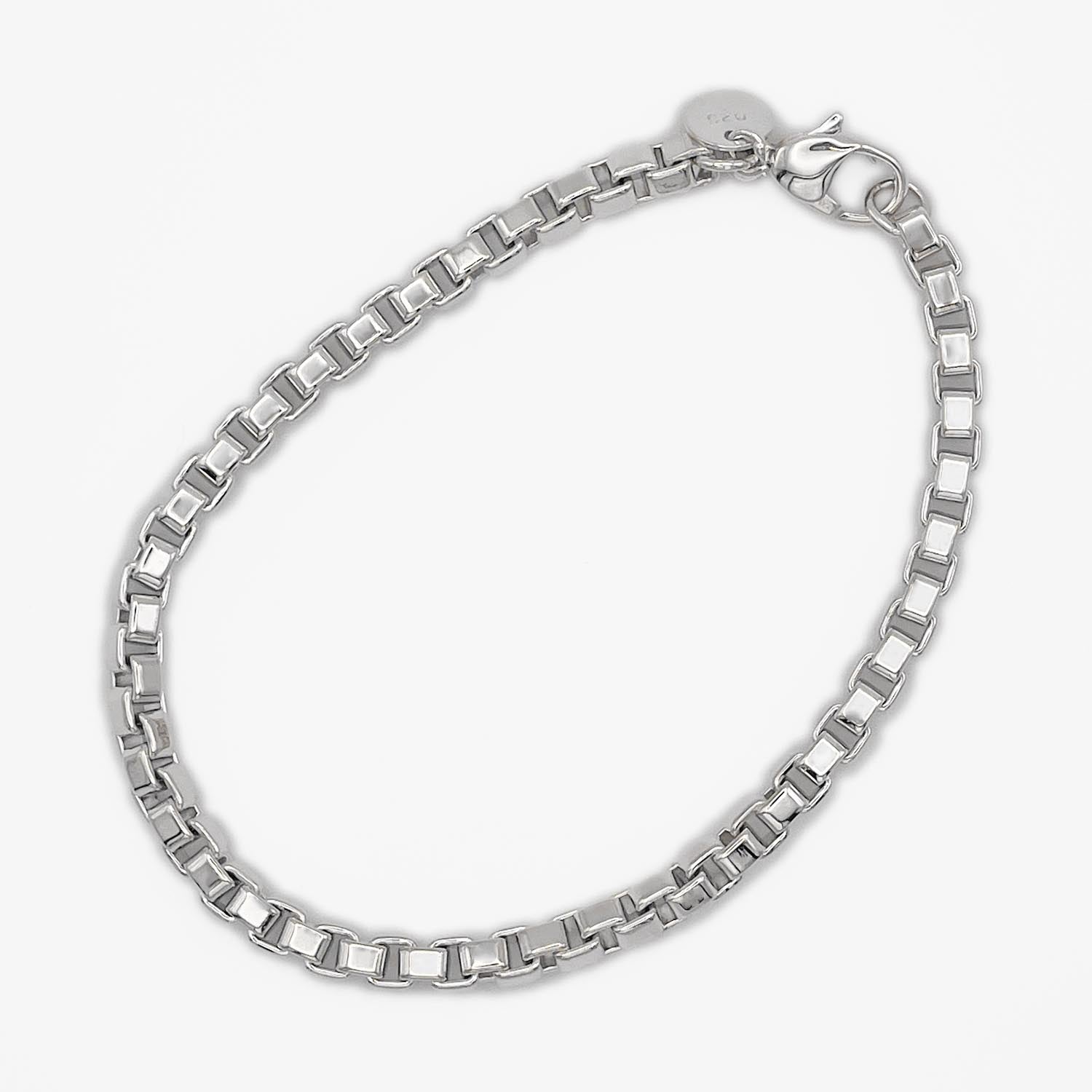 新品仕上済 Tiffany&Co. ティファニー 17.5cm ベネチアン ブレスレット 925