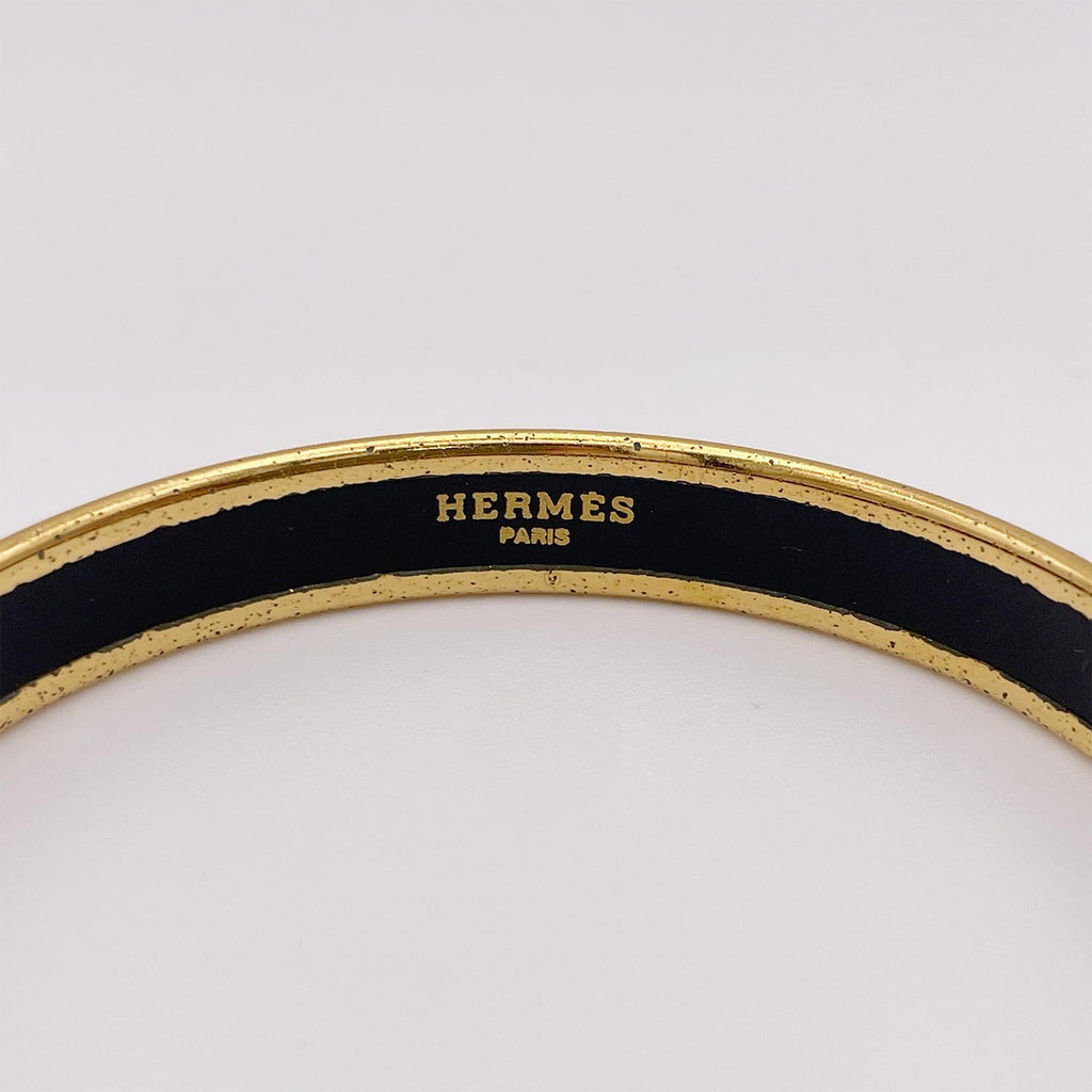 HERMES エルメス ブレスレット エマイユ ファン チーター柄