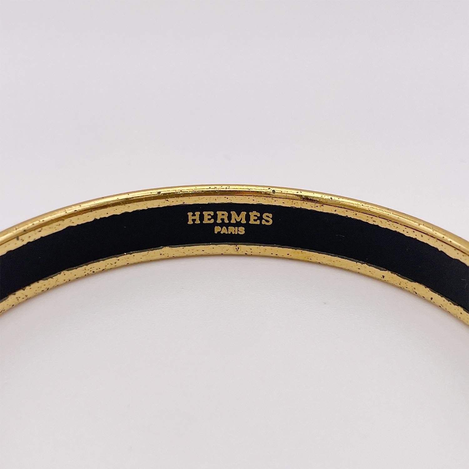 HERMES エルメス ブレスレット エマイユ ファン チーター柄