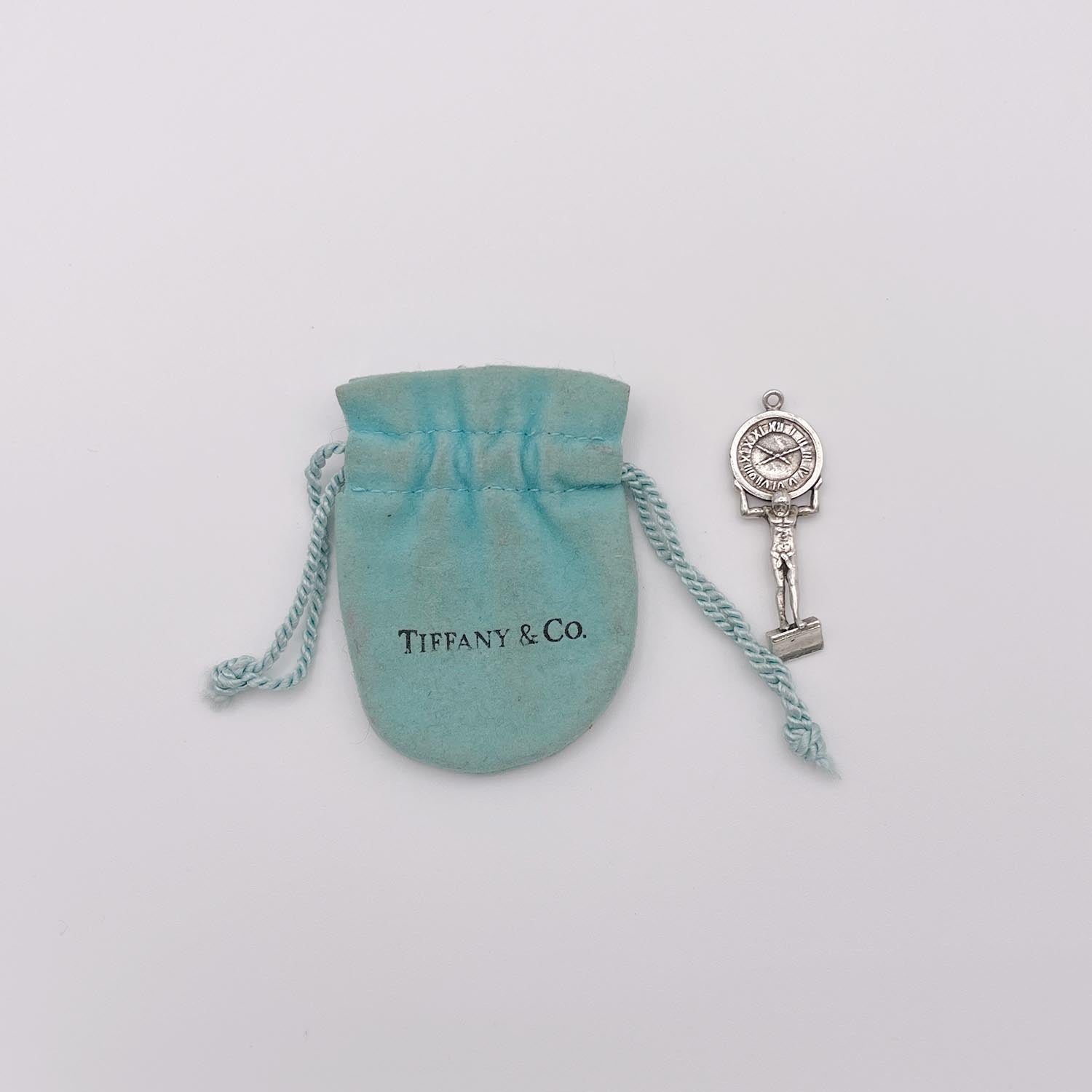Tiffany&Co. ティファニー アトラスクロックマン ペンダントトップ チャーム 925