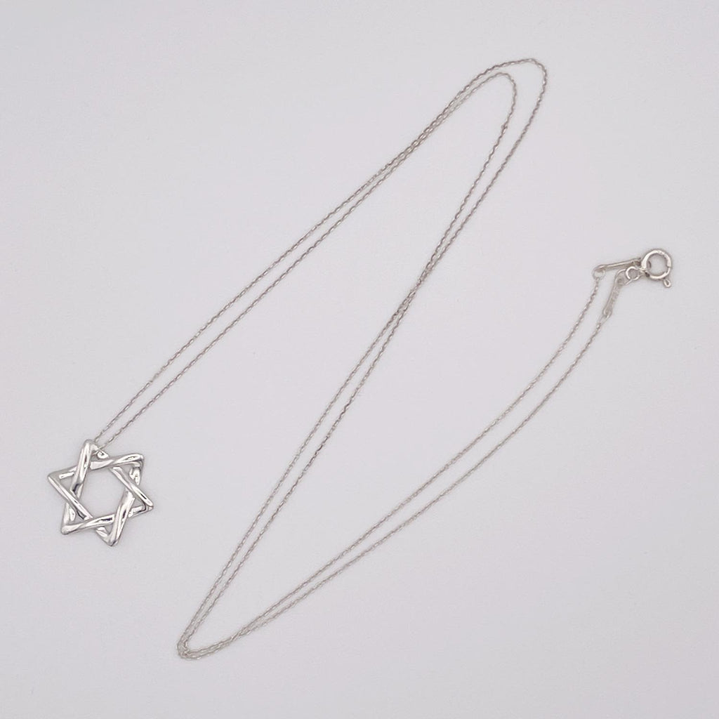 新品仕上済 Tiffany&Co. ティファニー スターオブダビデ ネックレス 925