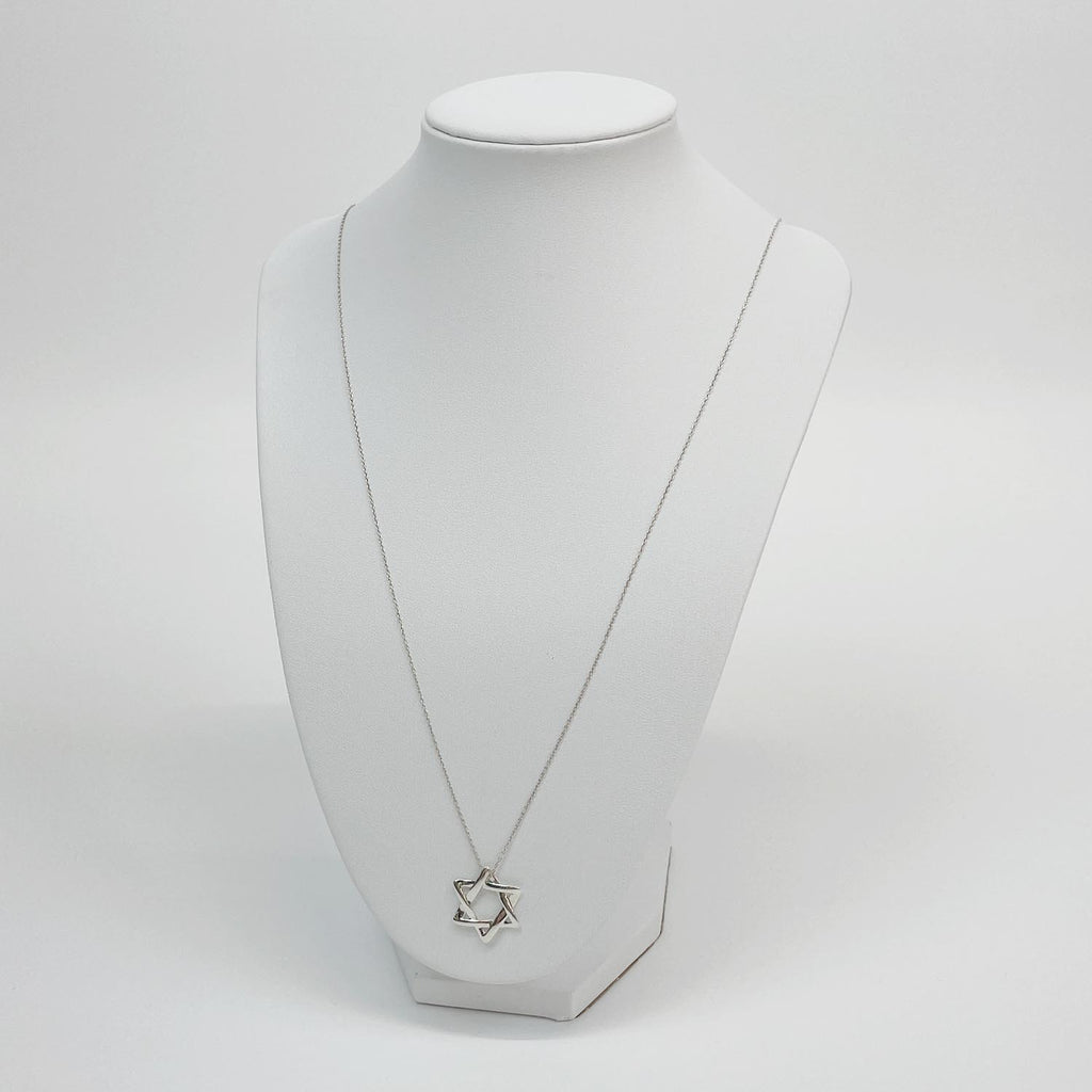 新品仕上済 Tiffany&Co. ティファニー スターオブダビデ ネックレス 925