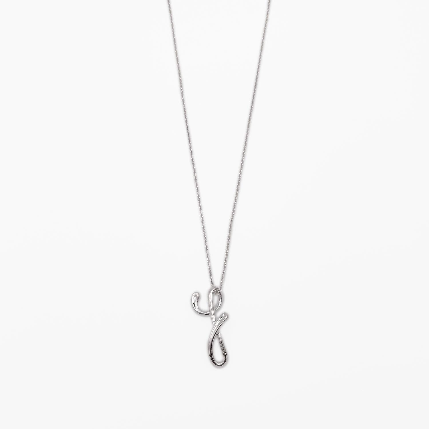 新品仕上済 Tiffany&Co. ティファニー エルサペレッティ レターY ネックレス 925