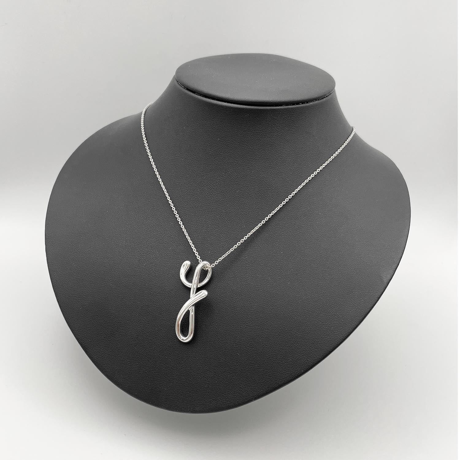 新品仕上済 Tiffany&Co. ティファニー エルサペレッティ レターY ネックレス 925