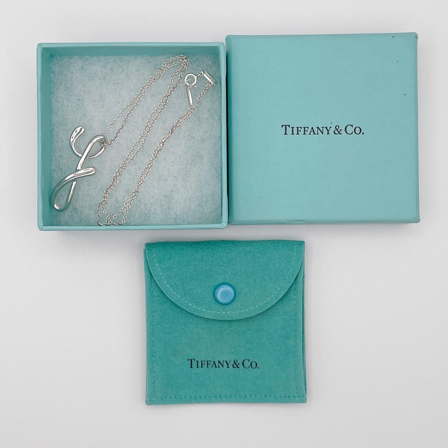新品仕上済 Tiffany&Co. ティファニー エルサペレッティ レターY ネックレス 925