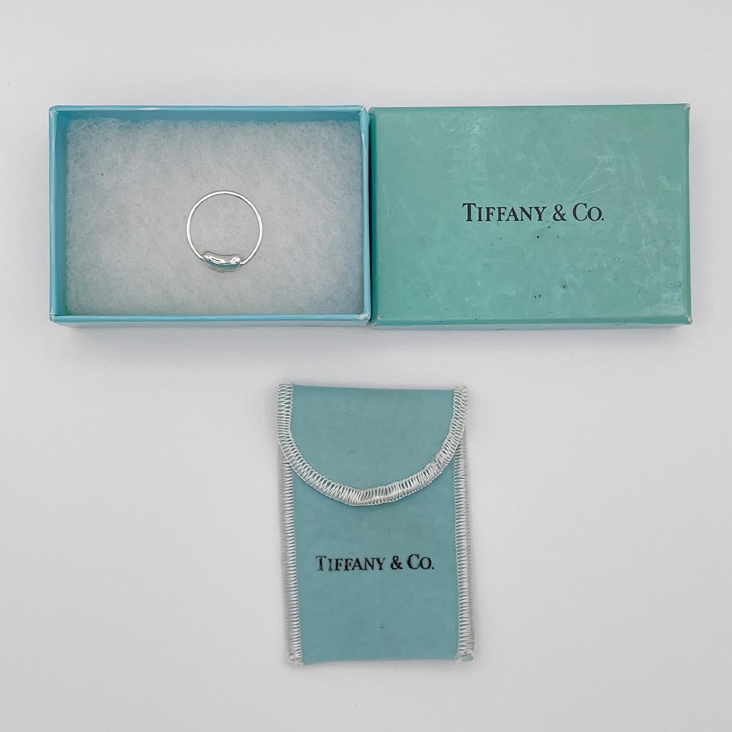 Tiffany&Co. ティファニー 12号 ビーン リング SV925