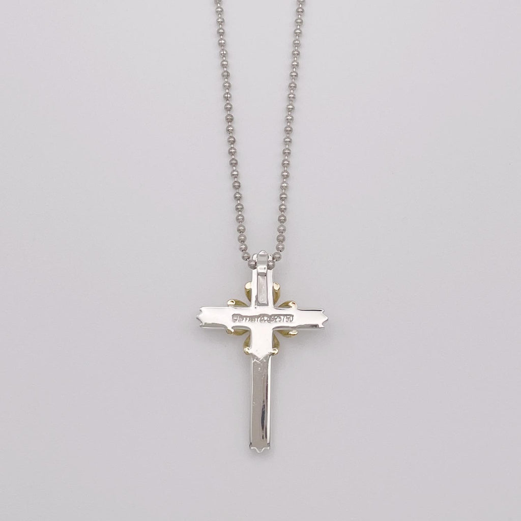 新品仕上済 Tiffany&Co. ティファニー シグネチャークロス ネックレス 社外チェーン 925