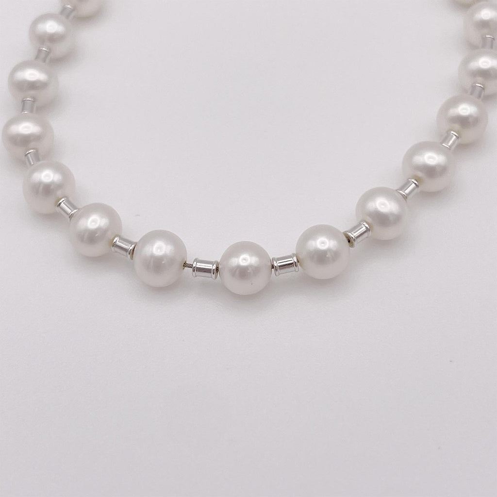 新品仕上済 Tiffany&Co. ティファニー ハードウェア パール ブレスレット 9.2g 925