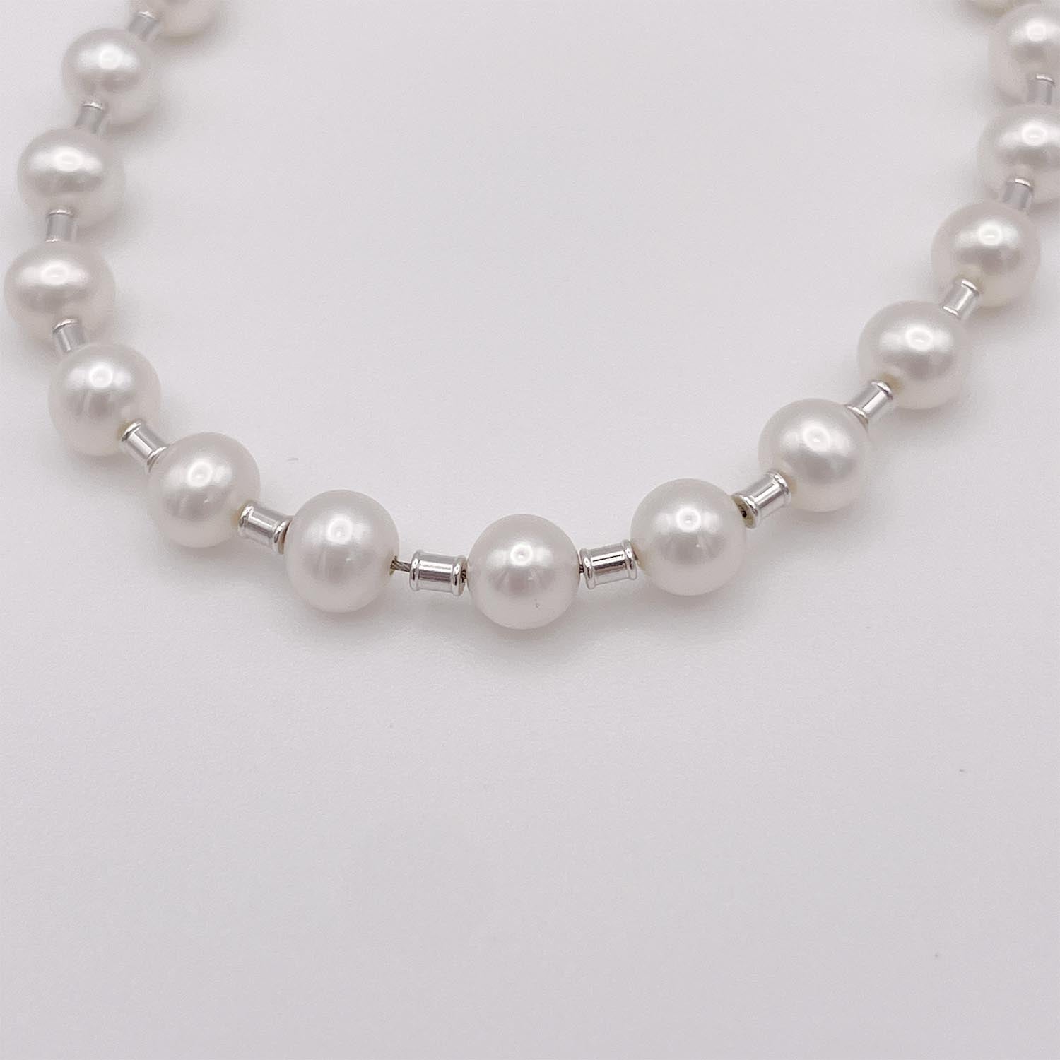 新品仕上済 Tiffany&Co. ティファニー ハードウェア パール ブレスレット 9.2g 925