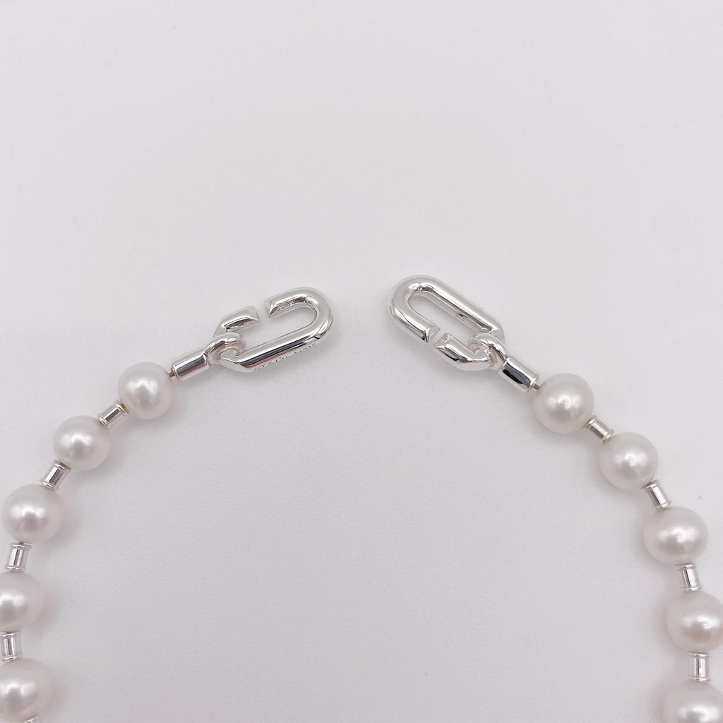 新品仕上済 Tiffany&Co. ティファニー ハードウェア パール ブレスレット 9.2g 925