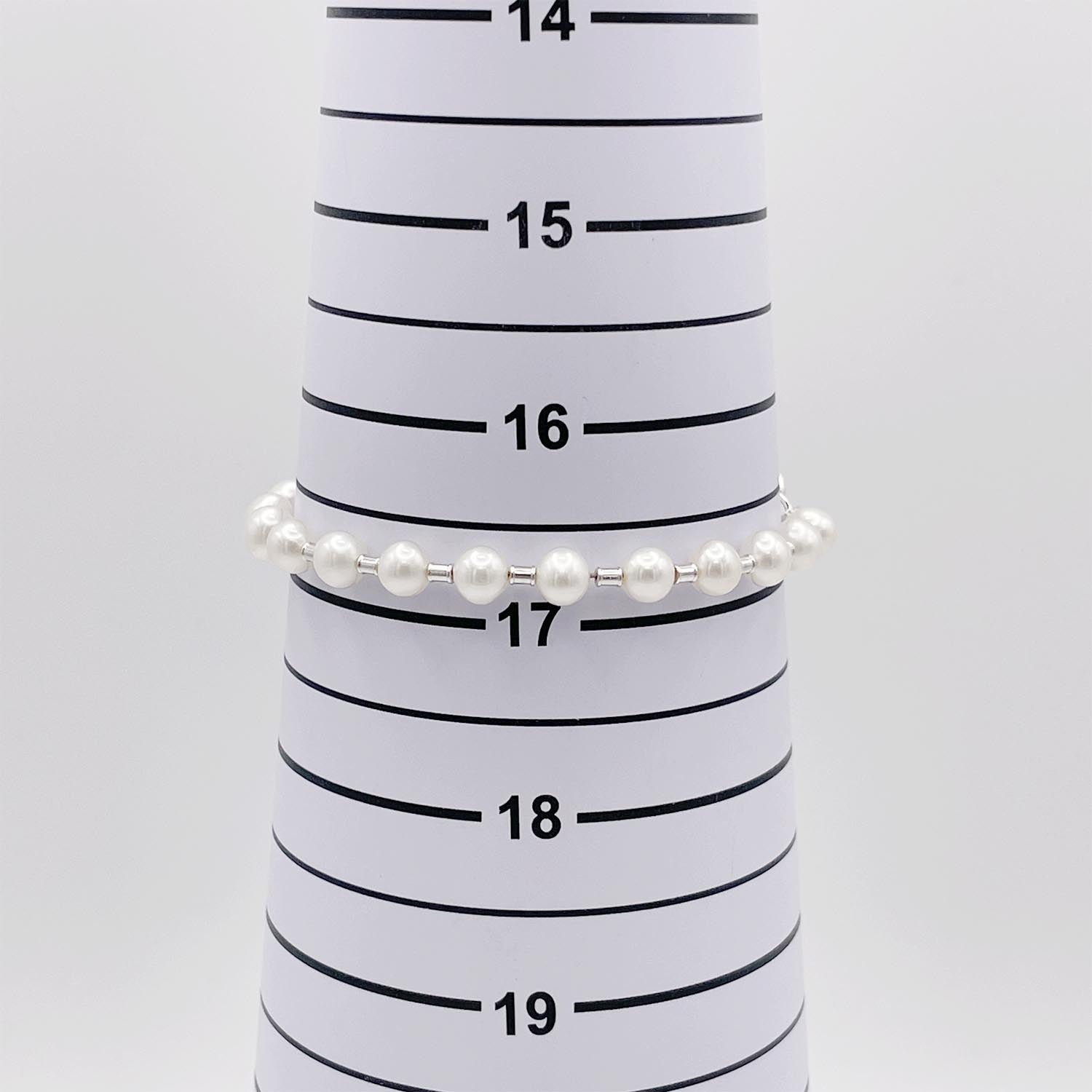 新品仕上済 Tiffany&Co. ティファニー ハードウェア パール ブレスレット 9.2g 925