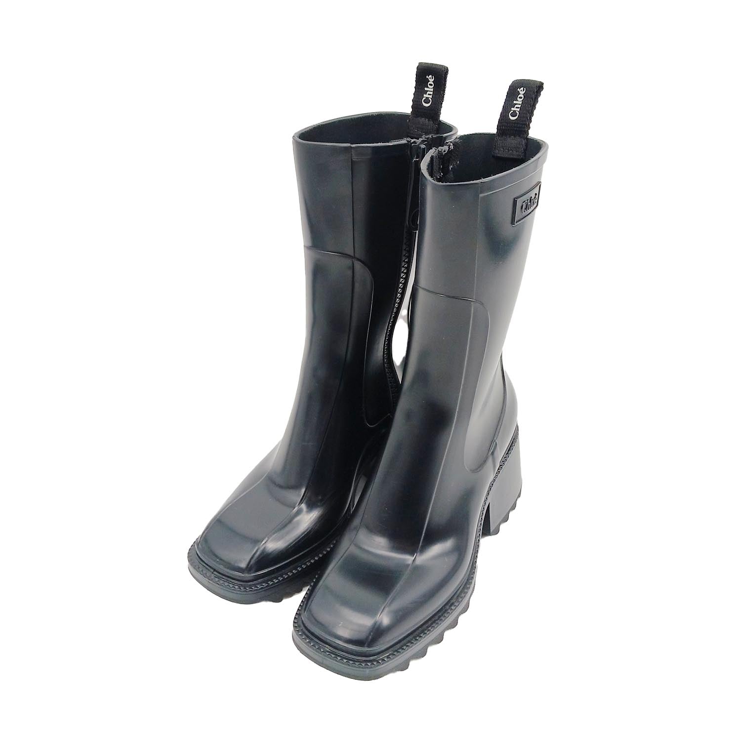 Chloe クロエ レインブーツ BETTY RAINBOOTS 37W 23.5cm