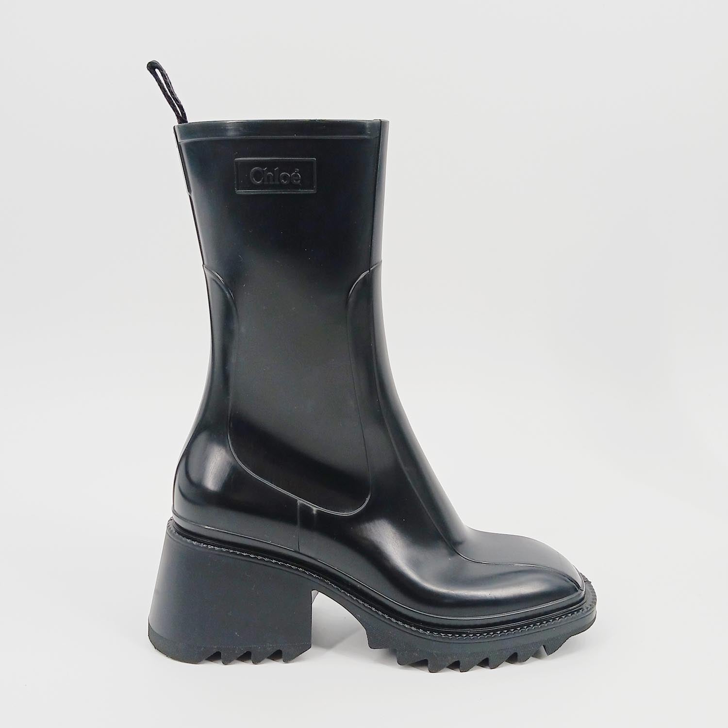 Chloe クロエ レインブーツ BETTY RAINBOOTS 37W 23.5cm