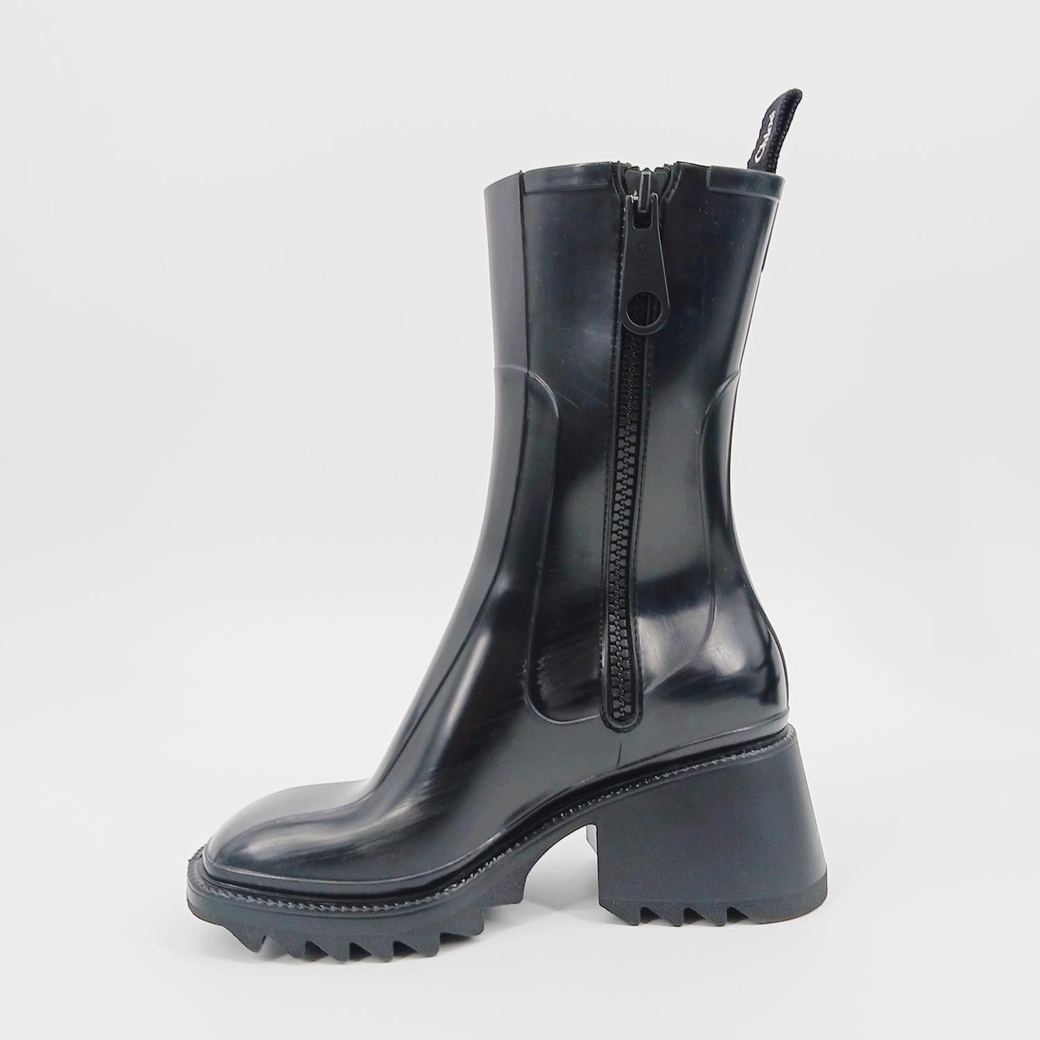 Chloe クロエ レインブーツ BETTY RAINBOOTS 37W 23.5cm