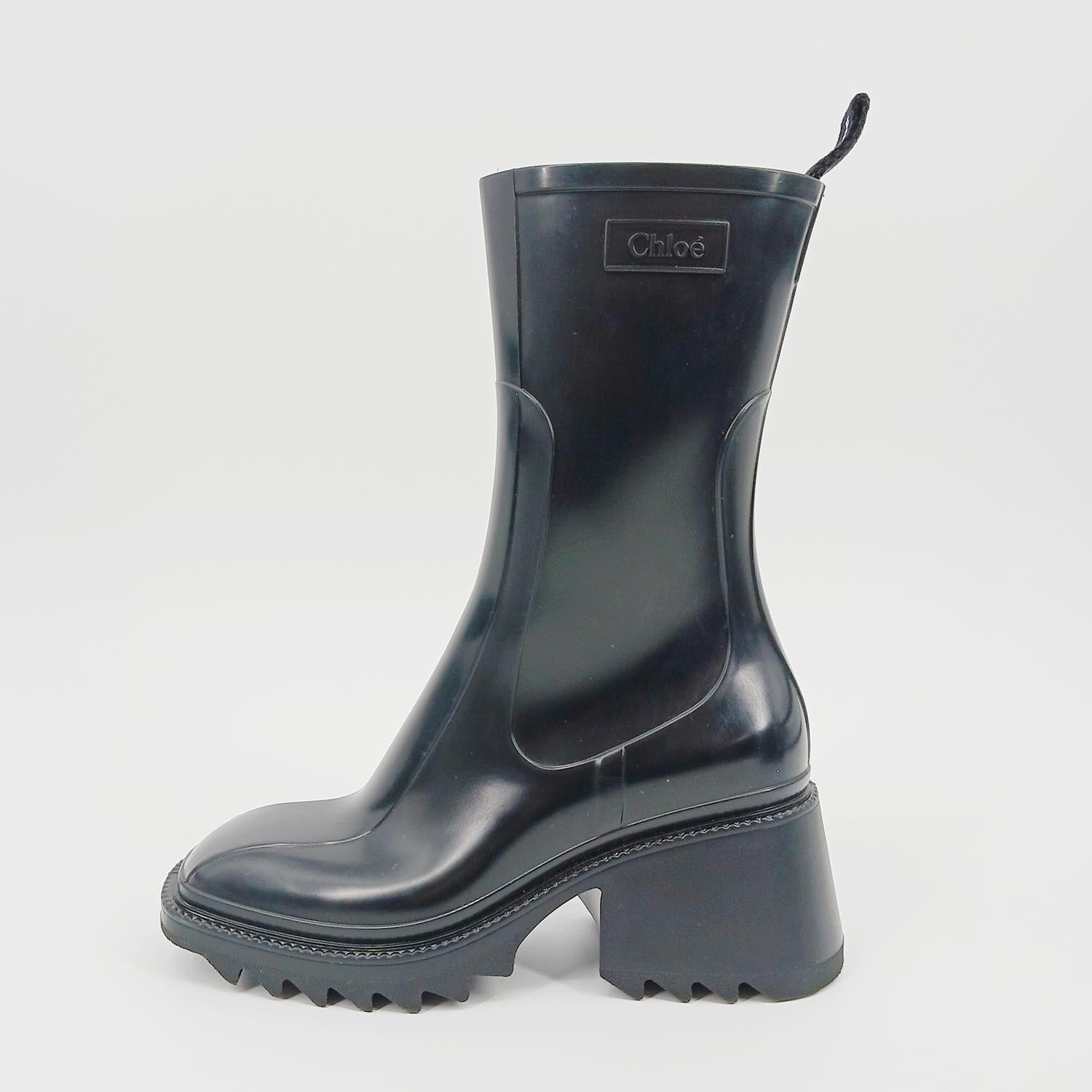 Chloe クロエ レインブーツ BETTY RAINBOOTS 37W 23.5cm
