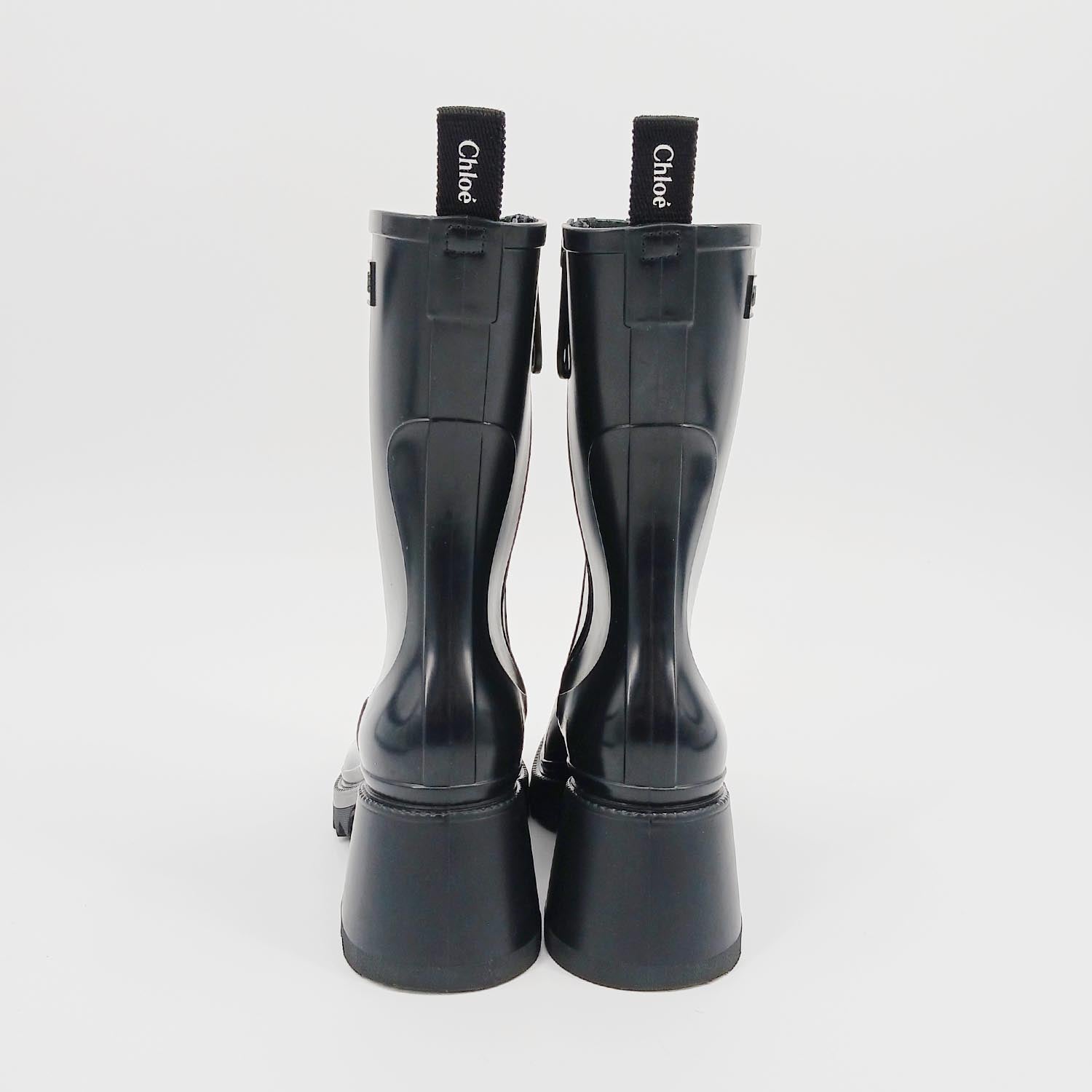 Chloe クロエ レインブーツ BETTY RAINBOOTS 37W 23.5cm