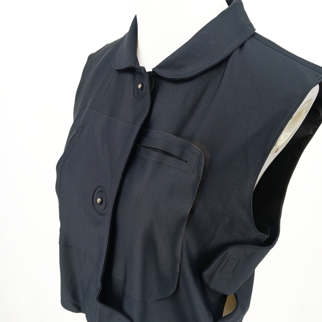FENDI JEANS フェンディジーンズ ベスト ネイビー 36