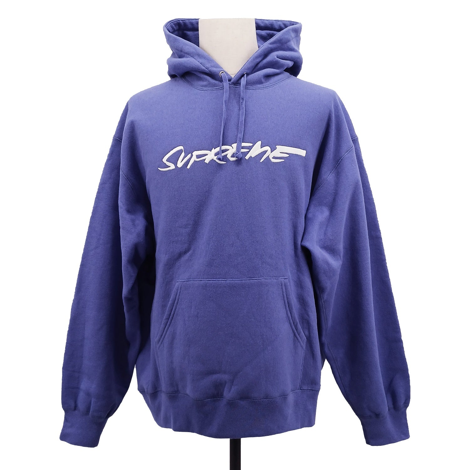 【新品】Supreme シュプリーム フューチュラロゴプルオーバーパーカー パープル XL