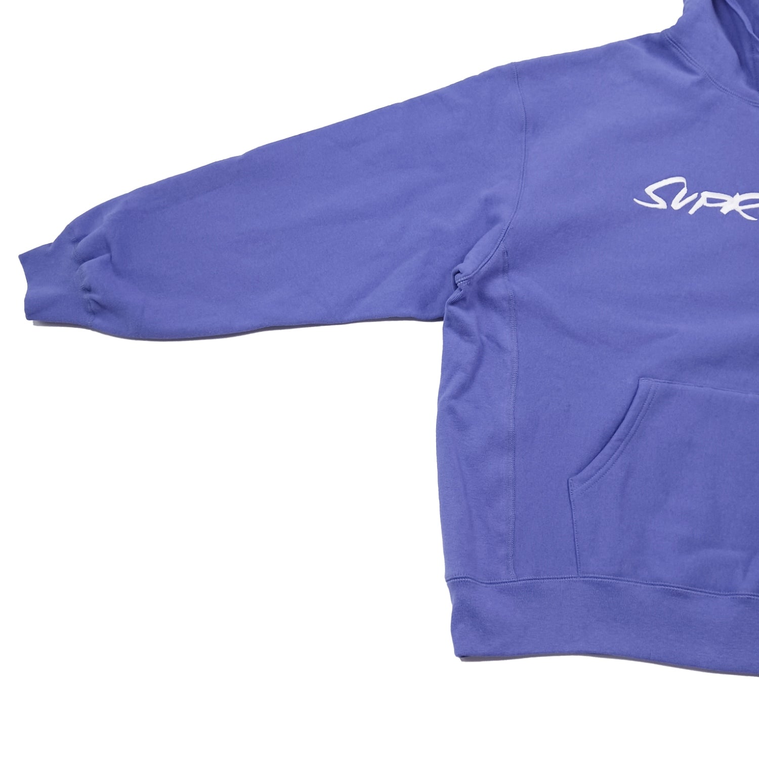 【新品】Supreme シュプリーム フューチュラロゴプルオーバーパーカー パープル XL
