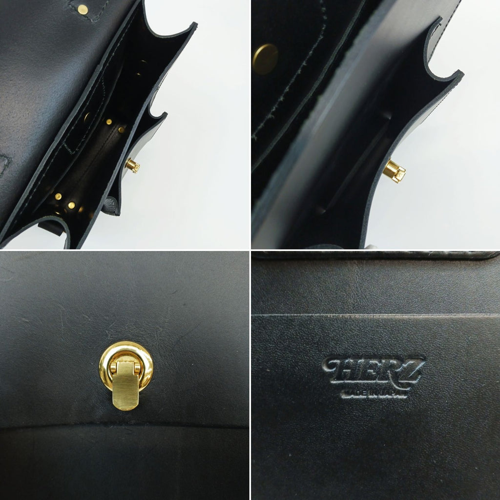 HERZ レザー バックパック 3way縦型バッグ リュック ショルダー