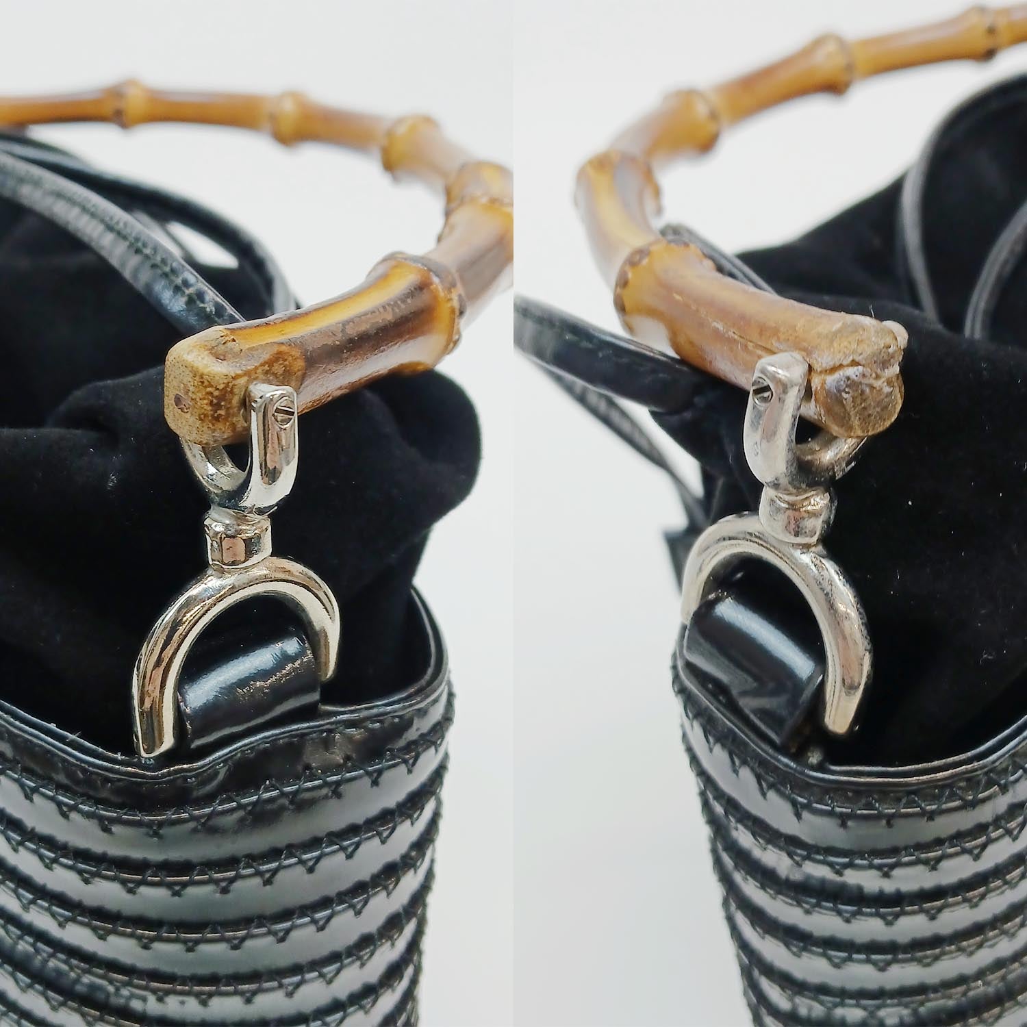 GUCCI グッチ バンブー 2WAYハンドバッグ バケツ ショルダー