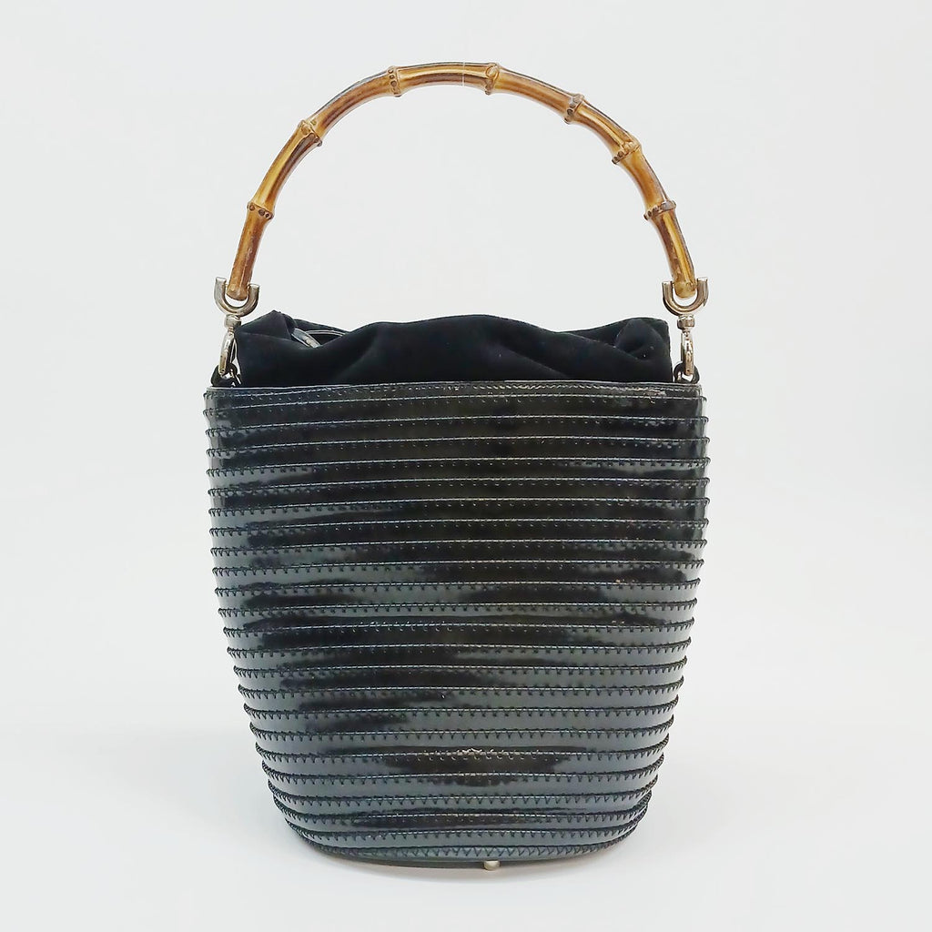GUCCI グッチ バンブー 2WAYハンドバッグ バケツ ショルダー