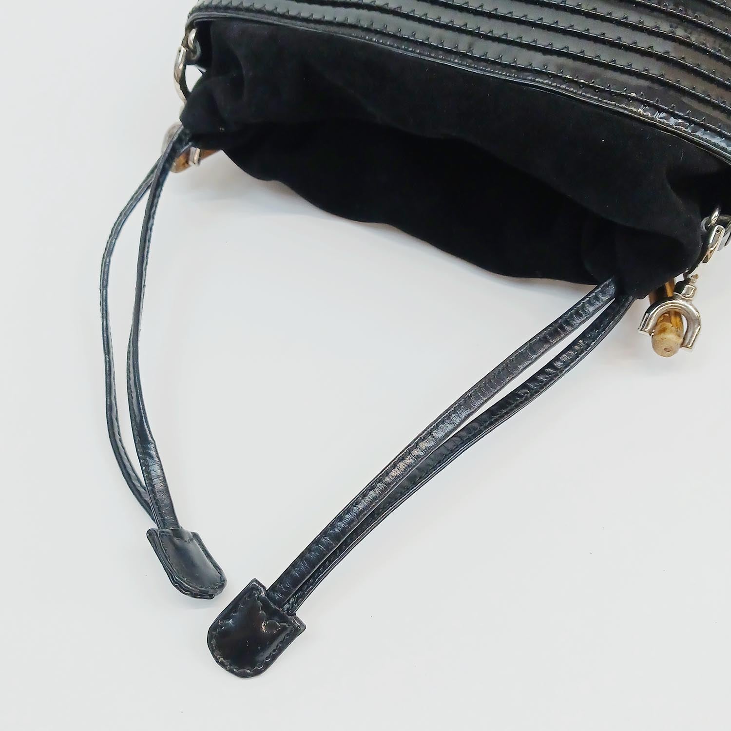 GUCCI グッチ バンブー 2WAYハンドバッグ バケツ ショルダー