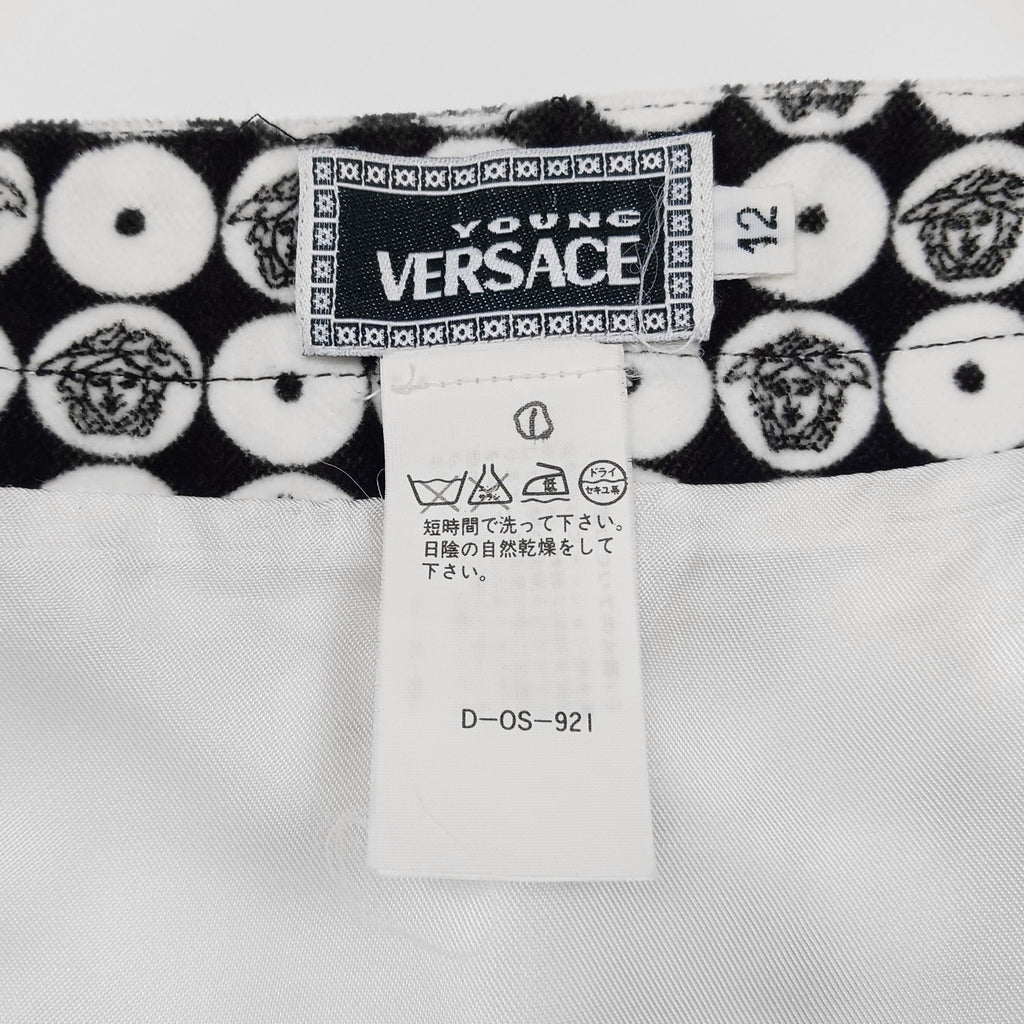 VERSACE YOUNG ヤング ヴェルサーチ ミニ スカート メドゥーサ 12