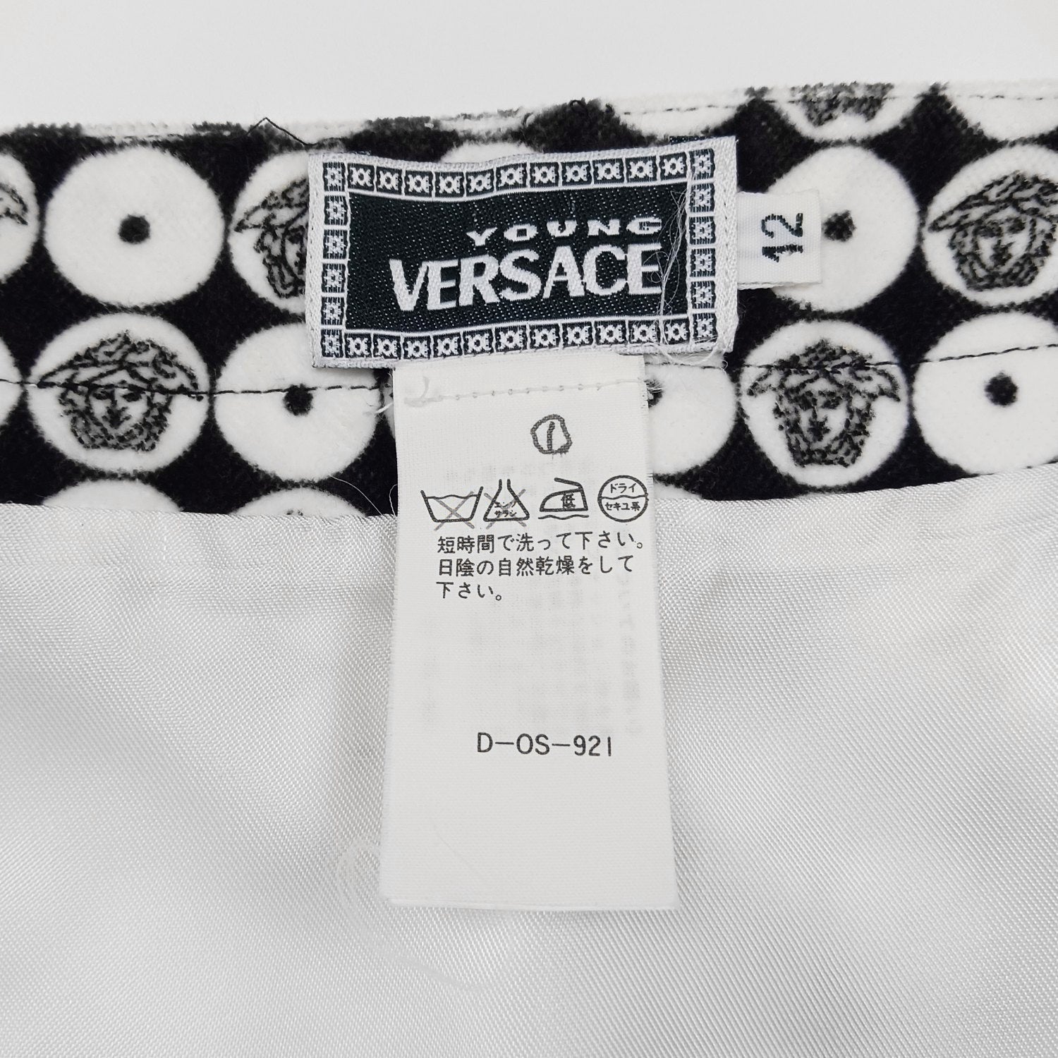 VERSACE YOUNG ヤング ヴェルサーチ ミニ スカート メドゥーサ 12