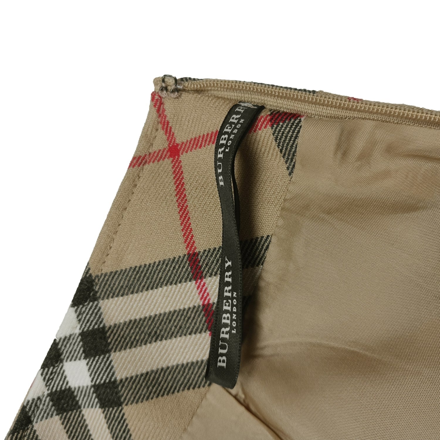 BURBERRY バーバリー 膝丈スカート バーバリーチェック ノバチェック 38 ベージュ