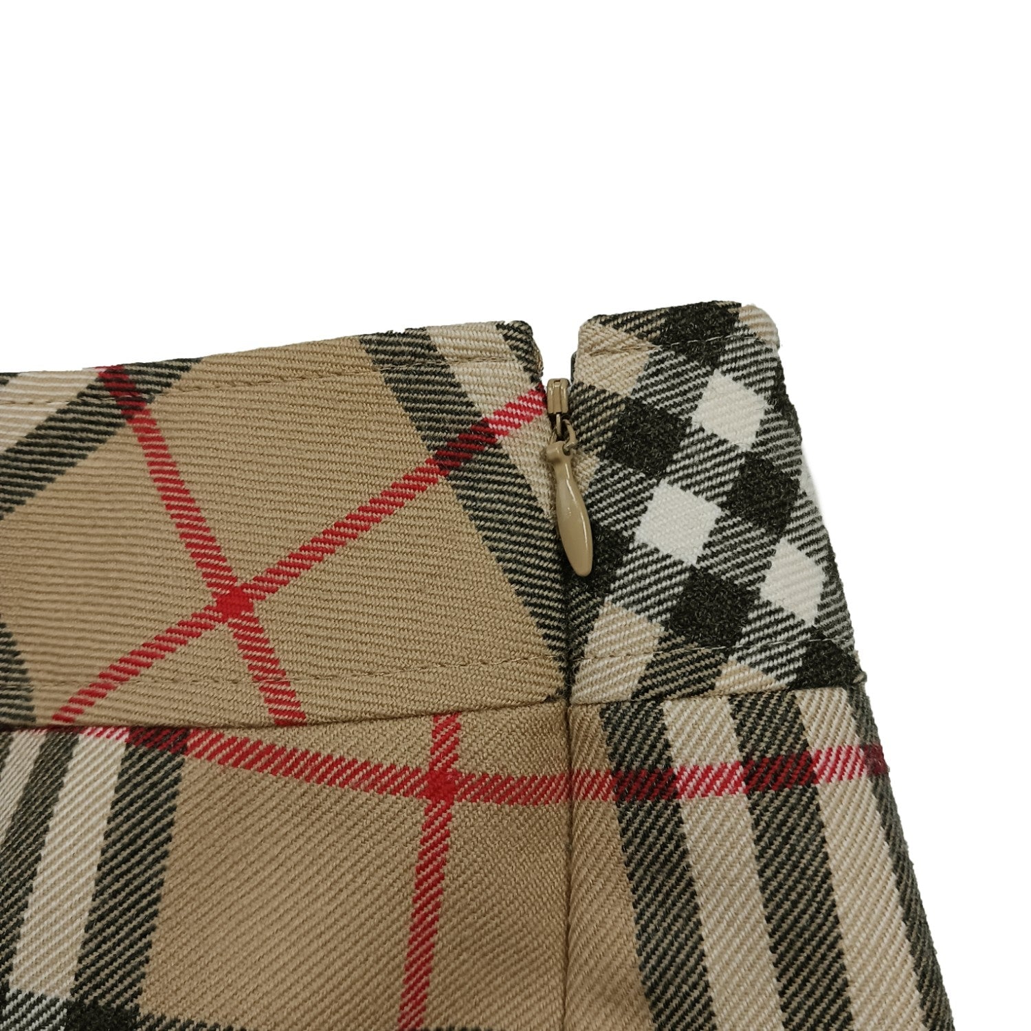 BURBERRY バーバリー 膝丈スカート バーバリーチェック ノバチェック 38 ベージュ