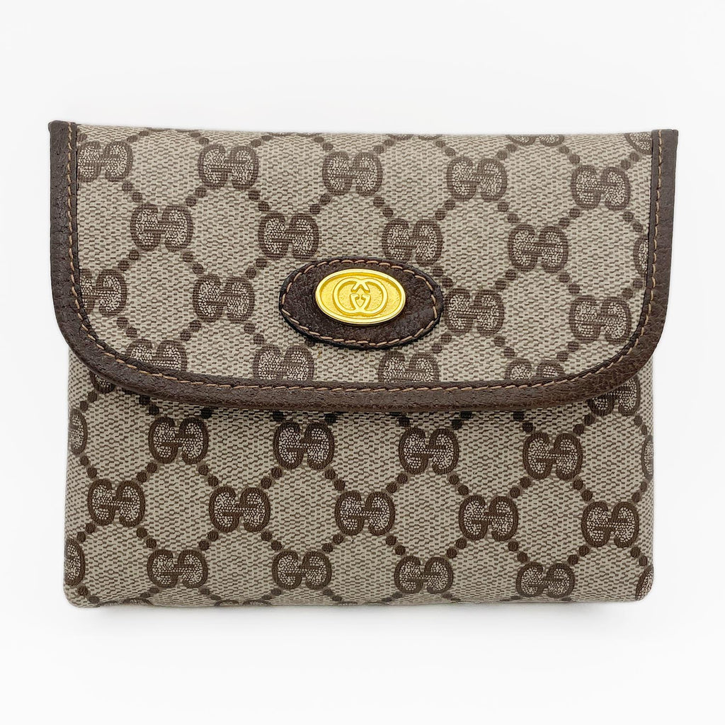GUCCI グッチ ポーチ GGスプリーム オールド ヴィンテージ ケース