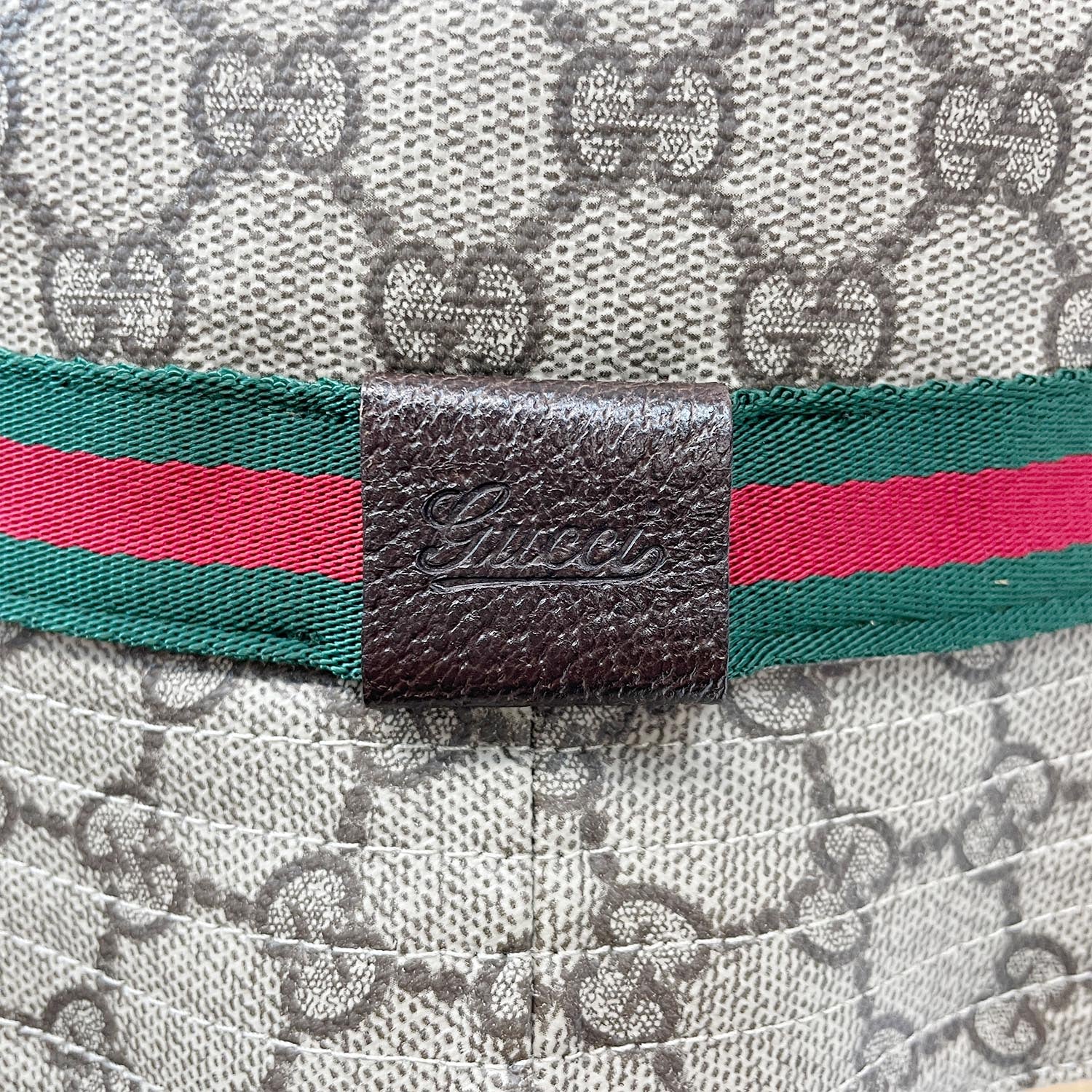 GUCCI グッチ GGスプリーム フェドラハット サイズM シェリー ユニセックス