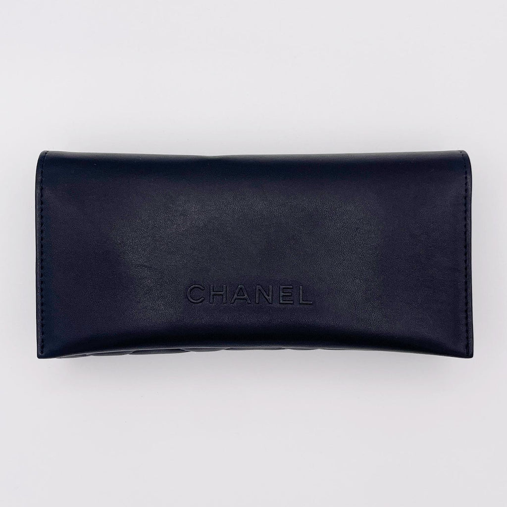 CHANEL シャネル 4245 125/6S サングラス グラスチェーン付 パール レザー
