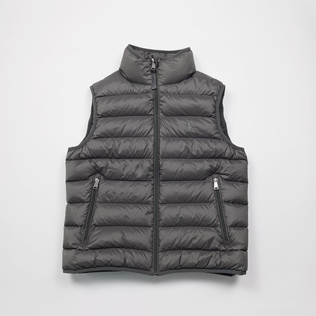 POLO RALPH LAUREN ダウンベスト グレー M