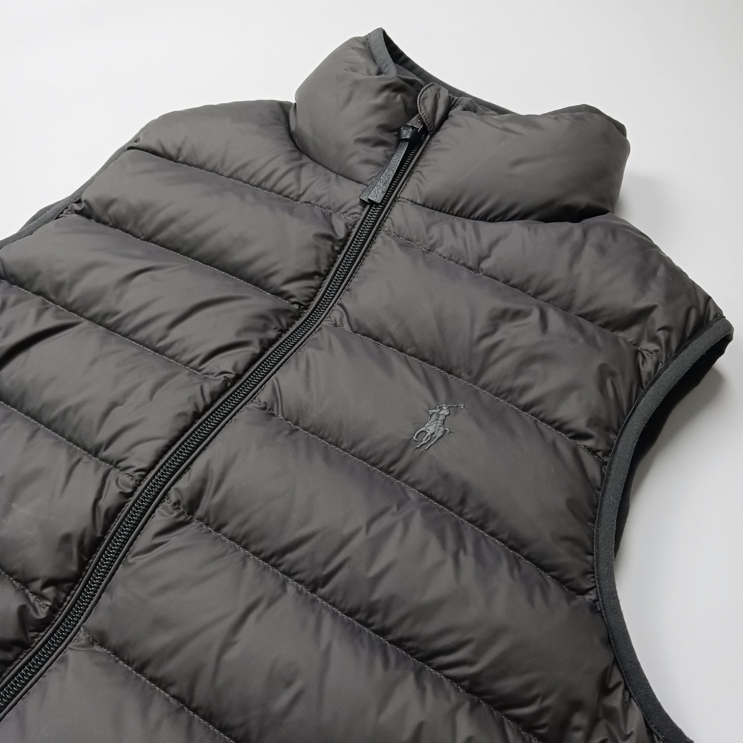 POLO RALPH LAUREN ダウンベスト グレー M