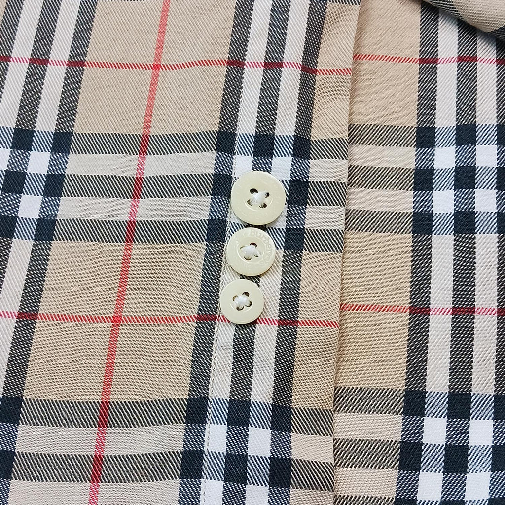 BURBERRY バーバリー ノバチェック 長袖シャツ 41 L メンズ