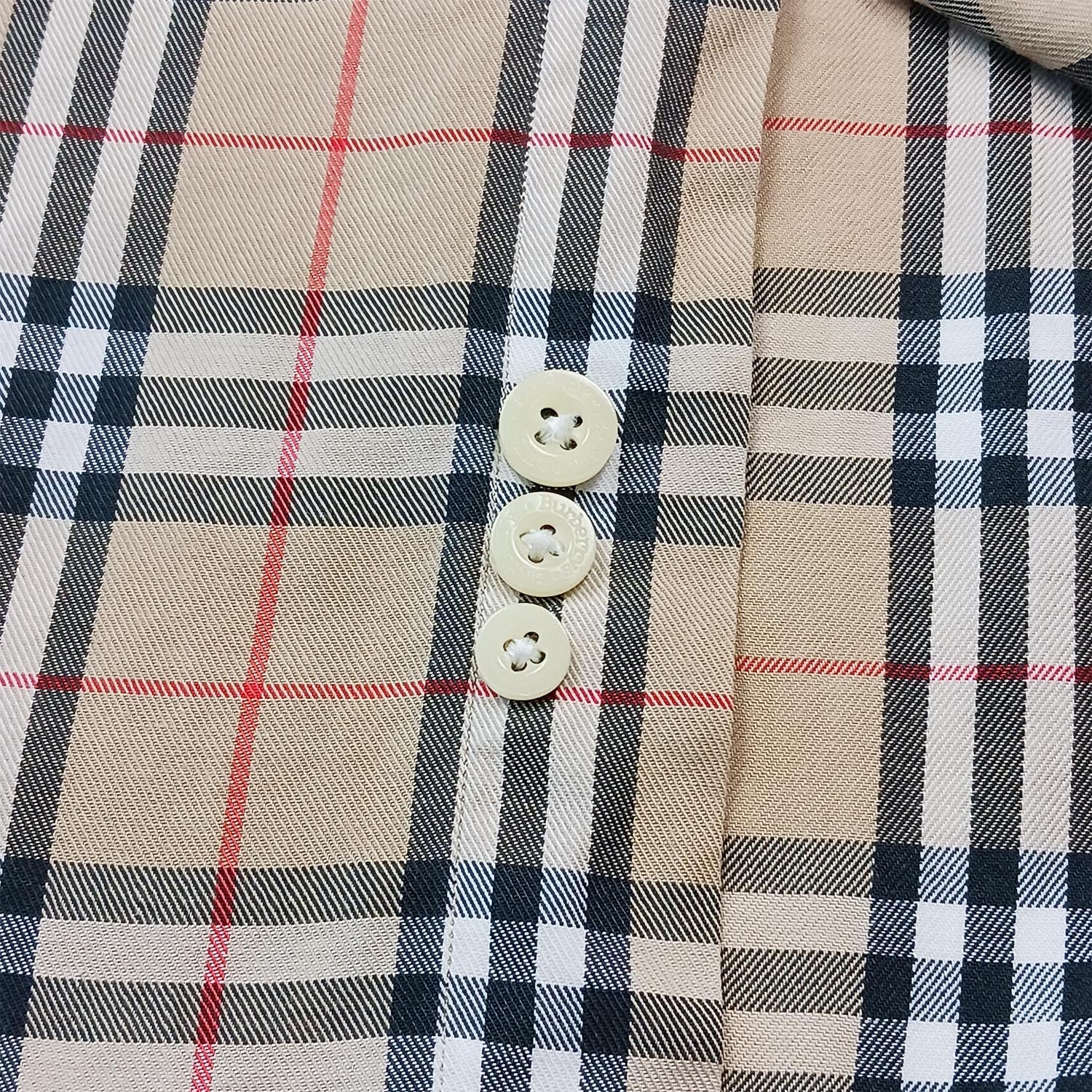 BURBERRY バーバリー ノバチェック 長袖シャツ 41 L メンズ