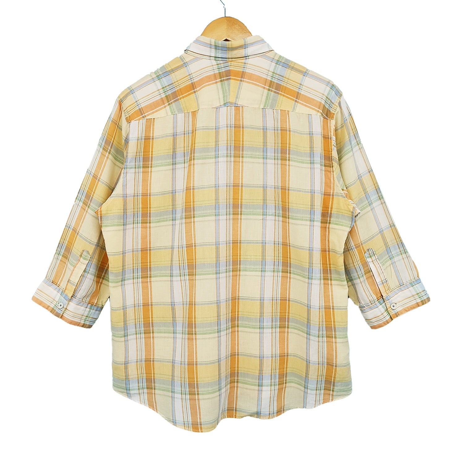 BURBERRY BLACK LABEL バーバリーブラックレーベル 七分袖 シャツ 3 メンズ