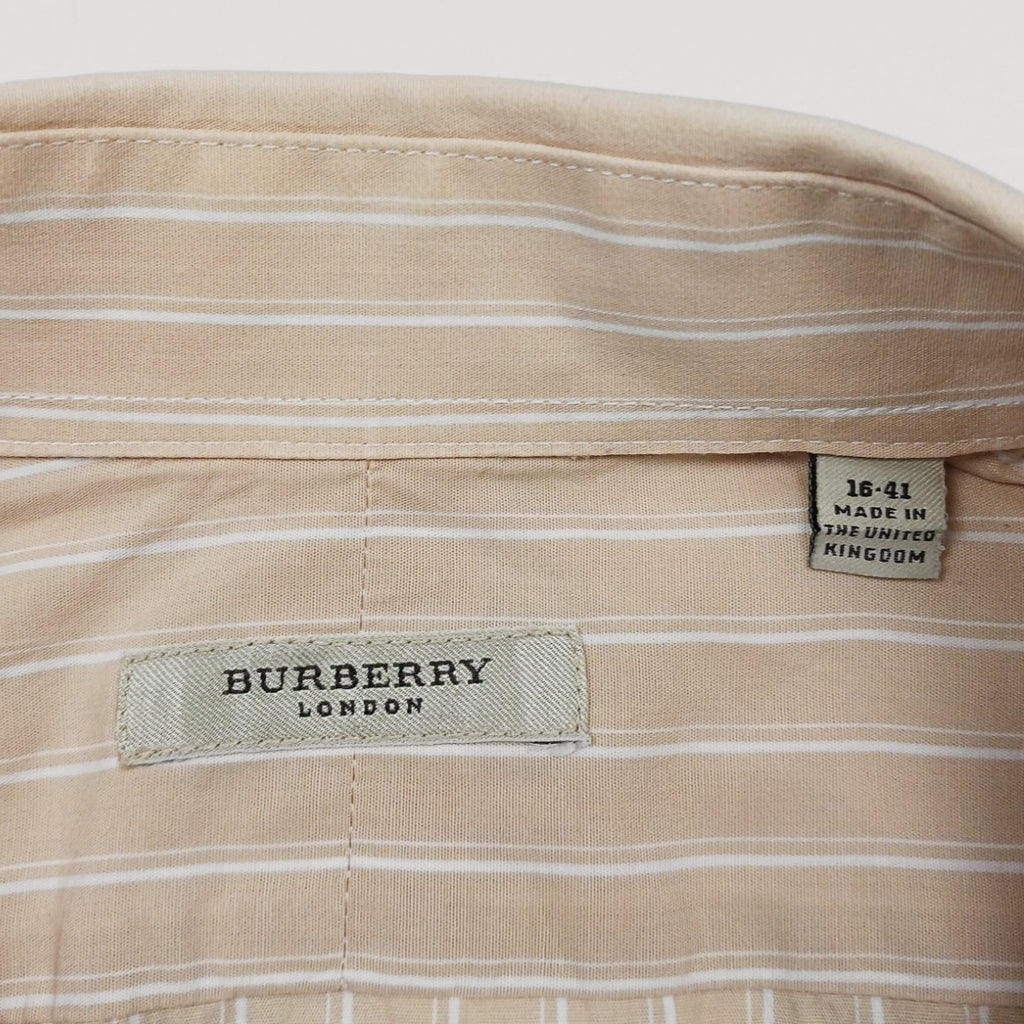BURBERRY LONDON バーバリー ロンドン 長袖シャツ ストライプ 16-41