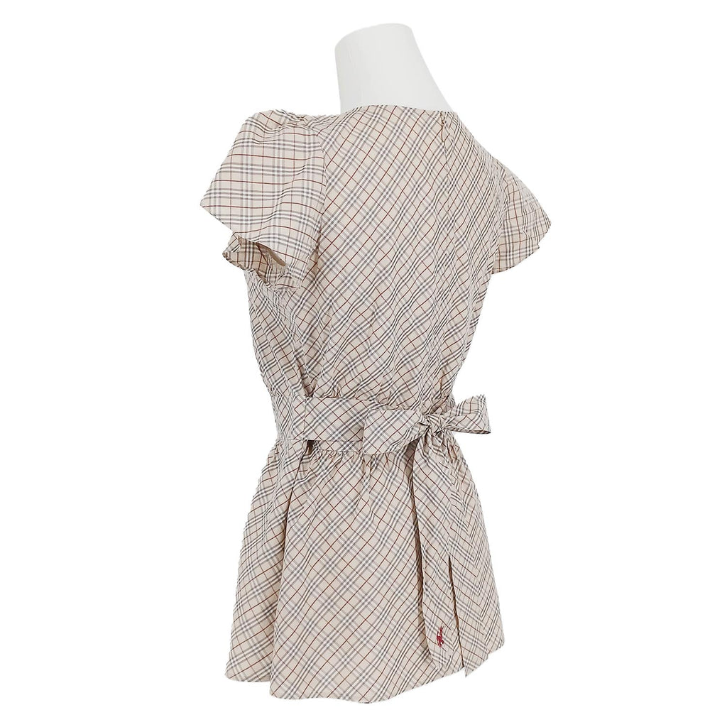 BURBERRY BLUE LABEL バーバリーブルーレーベル ブラウス 38 チェック柄