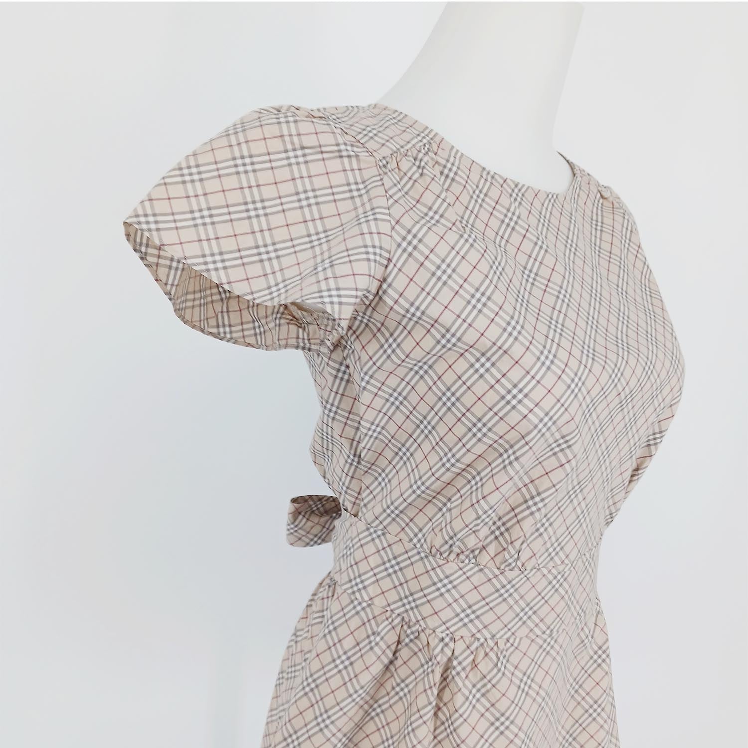BURBERRY BLUE LABEL バーバリーブルーレーベル ブラウス 38 チェック柄