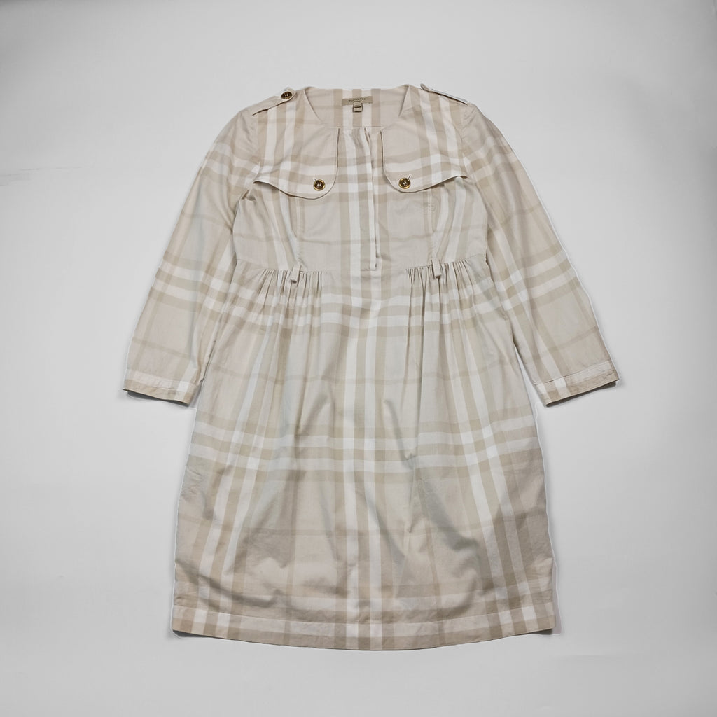 BURBERRY LONDON バーバリーロンドン ワンピース ベージュ 40 S