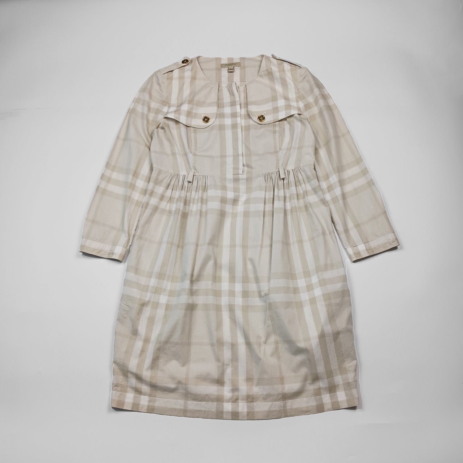 BURBERRY LONDON バーバリーロンドン ワンピース ベージュ 40 S