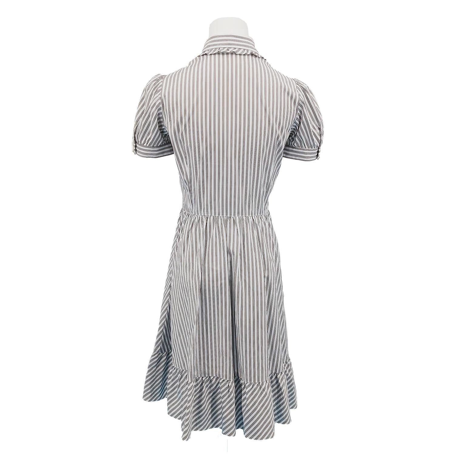 BURBERRY BLUE LABEL バーバリーブルーレーベル ワンピース ストライプ 36 S